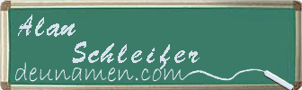 Alan Schleifer Visitenkarte